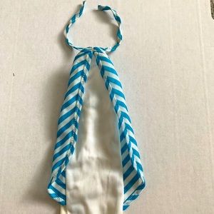 Vintage 1978 superstar era Barbie doll dress – blue and white stripe